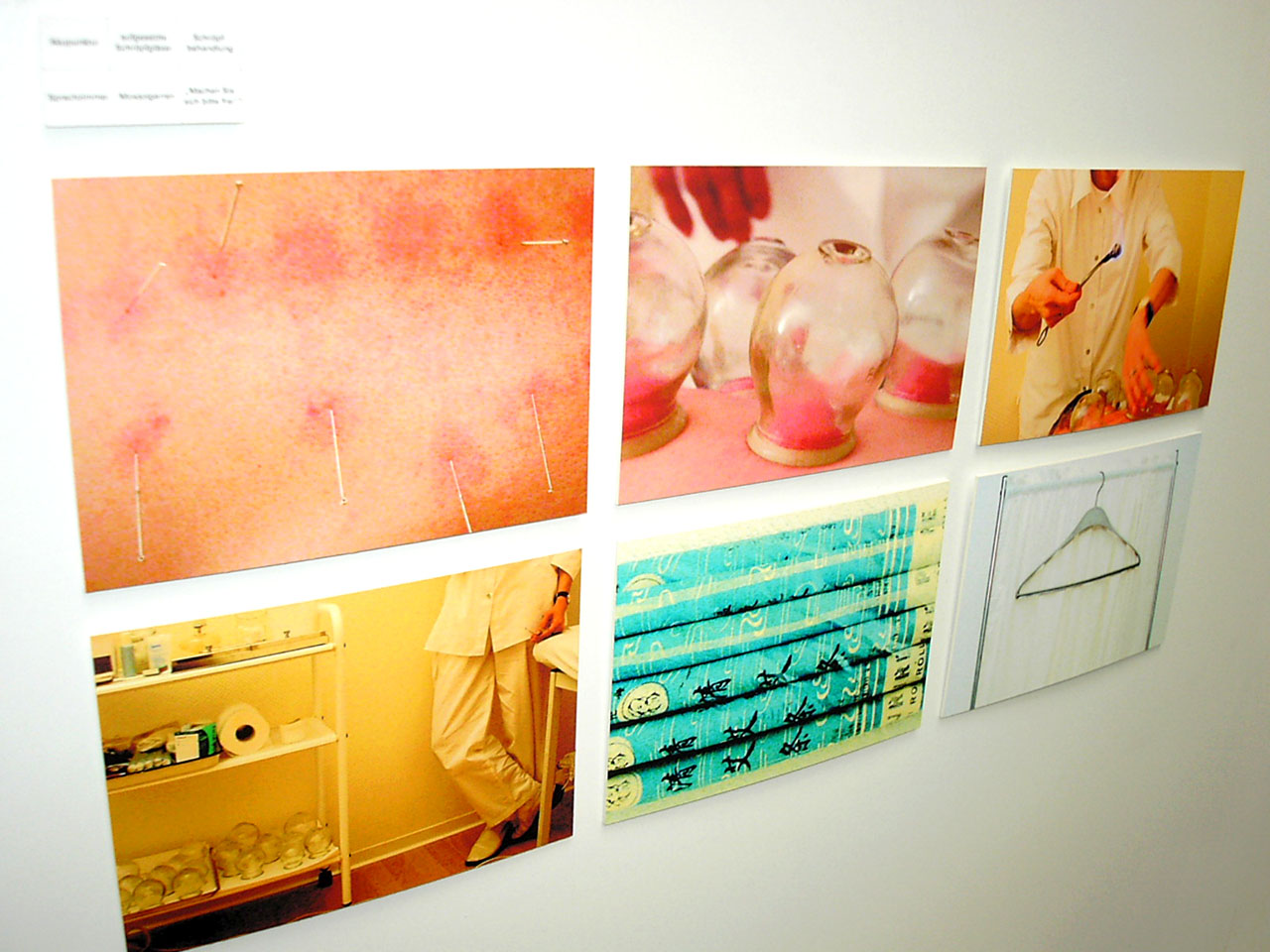 Begleitpräsentation zum Erklärfilm „Praxis Wang“. Eindrücke aus der Akupunkturpraxis.